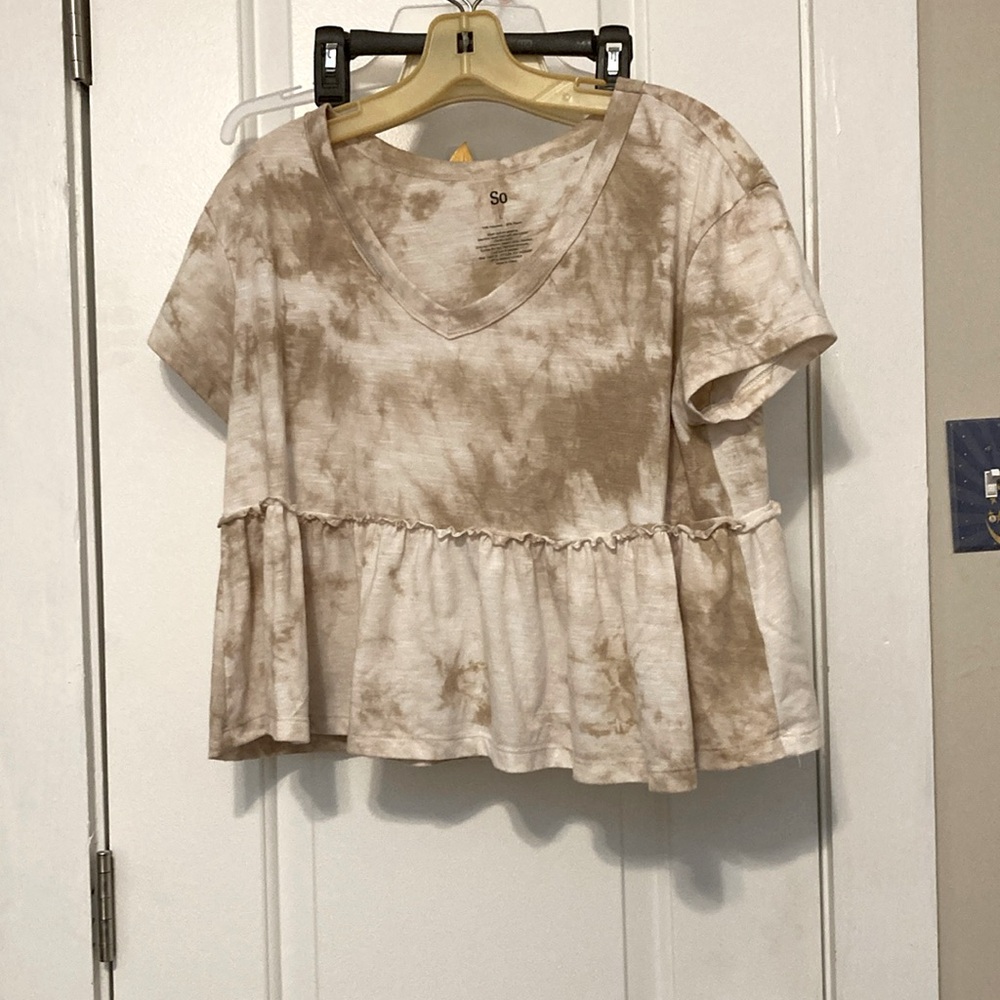 SO babydoll tee shirt